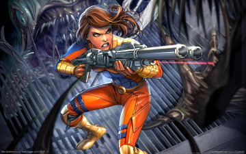 Картинка видео игры alien syndrome