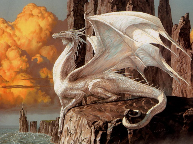 Обои картинки фото фэнтези, драконы