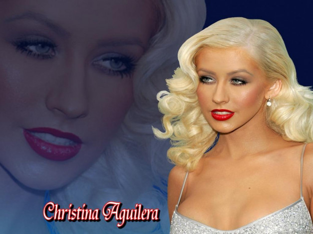 Обои картинки фото музыка, christina, aguilera