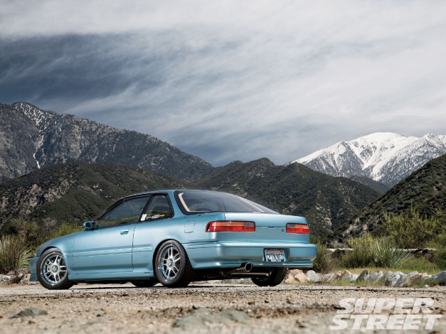 Обои картинки фото 1991, acura, integra, ls, автомобили