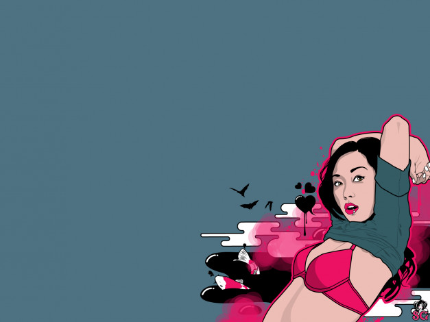 Обои картинки фото векторная, графика