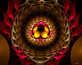 Картинка 3д графика fractal фракталы