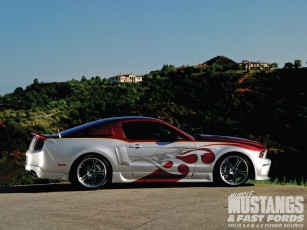 Картинка 2010 mustang gt 001 runnin rebels автомобили