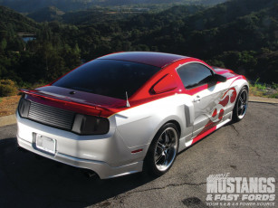 Картинка 2010 mustang gt 001 runnin rebels автомобили