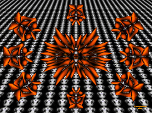 Картинка 3д графика fractal фракталы