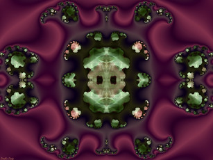 Картинка 3д графика fractal фракталы