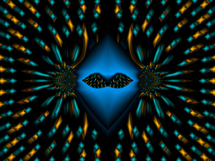 Картинка 3д графика fractal фракталы