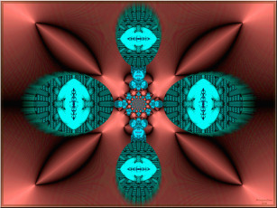 Картинка 3д графика fractal фракталы