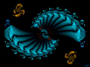 Картинка 3д графика fractal фракталы