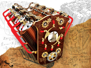 Картинка двигатель автомобили двигатели