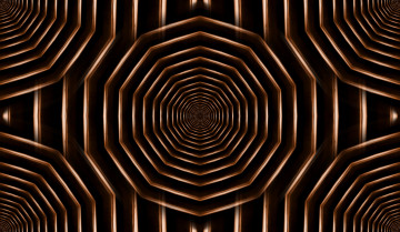 Картинка 3д графика fractal фракталы линии