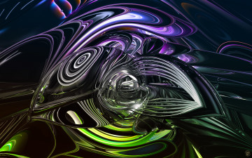 Картинка 3д графика abstract абстракции