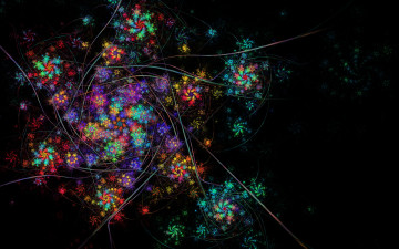 Картинка 3д графика fractal фракталы