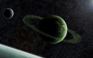 Картинка космос арт планеты звёзды