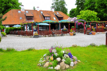 Картинка дания humlebаеk разное сооружения постройки