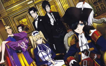 Картинка аниме kuroshitsuji