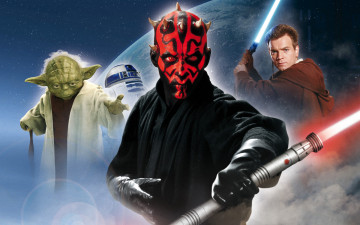 обоя звездные, войны, эпизод, скрытая, угроза, кино, фильмы, star, wars, episode, the, phantom, menace