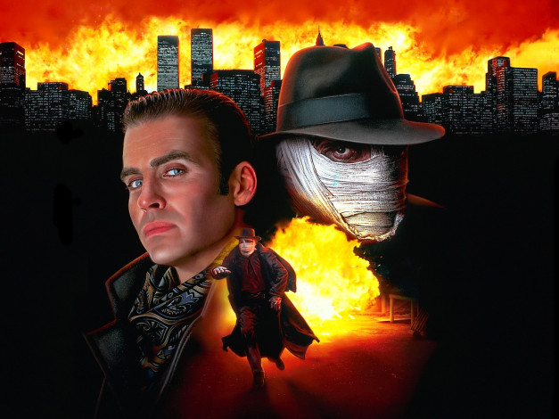 Обои картинки фото Человек, тьмы, iii, кино, фильмы, darkman, return, of, durant, 1995, die