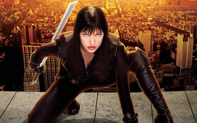 Обои картинки фото ультрафиолет, кино, фильмы, ultraviolet, milla, jovovich, милла, йовович