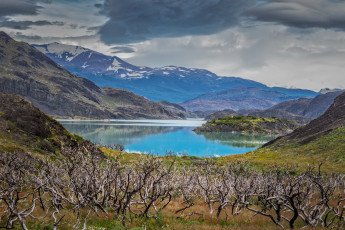 Картинка патагония природа реки озера озеро горы