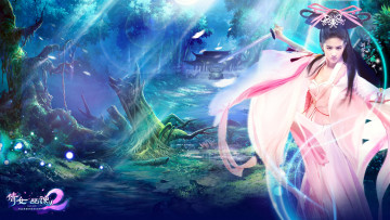 Картинка ghost story видео игры девушка лес меч