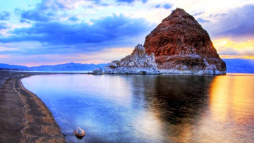 Картинка природа побережье скала пляж океан