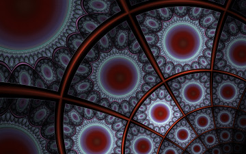 Картинка 3д графика fractal фракталы цвет фон узор