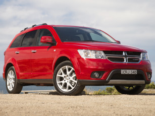 Картинка автомобили dodge journey rt au-spec красный