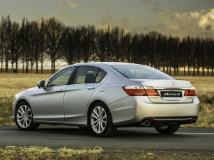 Картинка автомобили honda sedan accord светлый 2014г za-spec
