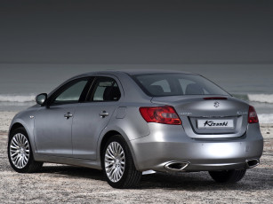 Картинка автомобили suzuki серый za-spec kizashi