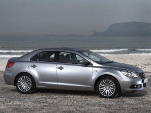 обоя автомобили, suzuki, серый, za-spec, kizashi