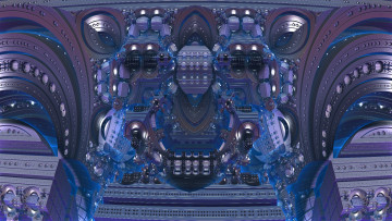 Картинка 3д+графика фракталы+ fractal узор фон цвета