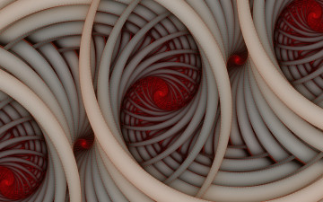 Картинка 3д+графика фракталы+ fractal цвета фон узор