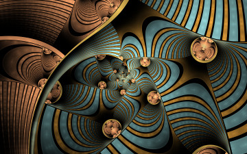 Картинка 3д+графика фракталы+ fractal цвета фон узор