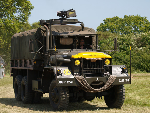 Обои картинки фото m54 a2 6x6 cargo truck, техника, военная техника, транспорт, тяжелый