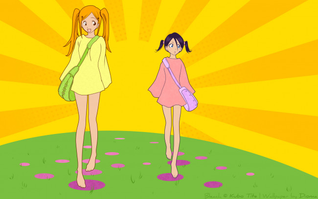 Обои картинки фото векторная графика, дети, девочки