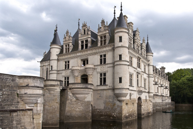 Обои картинки фото города, замки франции, шенонсо