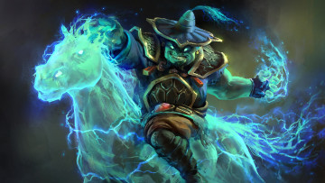 Картинка видео+игры dota+2 всадник лошадь призрак