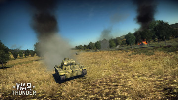 Картинка видео+игры war+thunder +world+of+planes танк