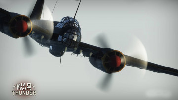 Картинка видео+игры war+thunder +world+of+planes полет самолет