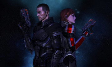 Картинка видео+игры star+wars оружие фон взгляд девушка парень