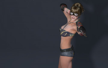 Картинка 3д+графика люди+ people очки фон взгляд девушка