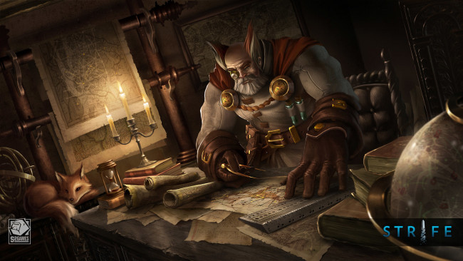 Обои картинки фото strife, видео игры, - strife, аркада, action, онлайн