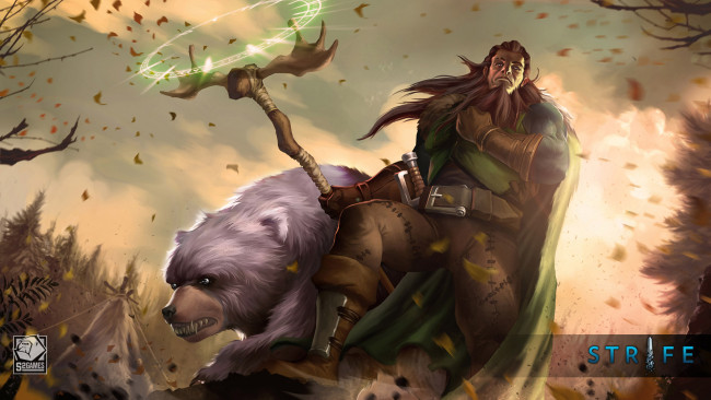 Обои картинки фото strife, видео игры, - strife, онлайн, аркада, action