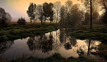 Картинка природа реки озера река лес