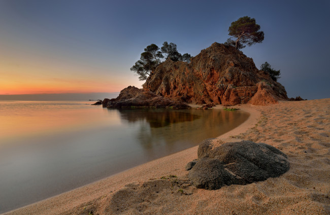 Обои картинки фото природа, побережье, рассвет