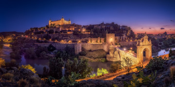 Картинка города толедо+ испания простор