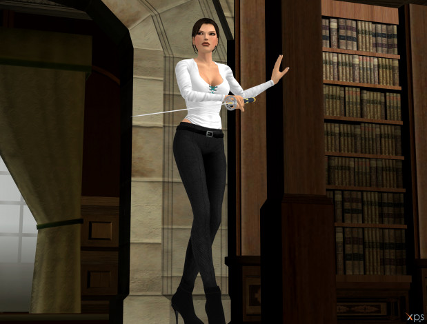 Обои картинки фото 3д графика, люди , people, фон, взгляд, девушка