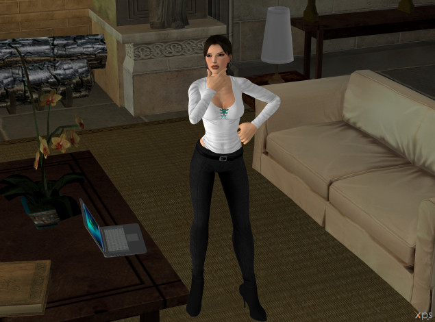 Обои картинки фото 3д графика, люди , people, фон, взгляд, девушка