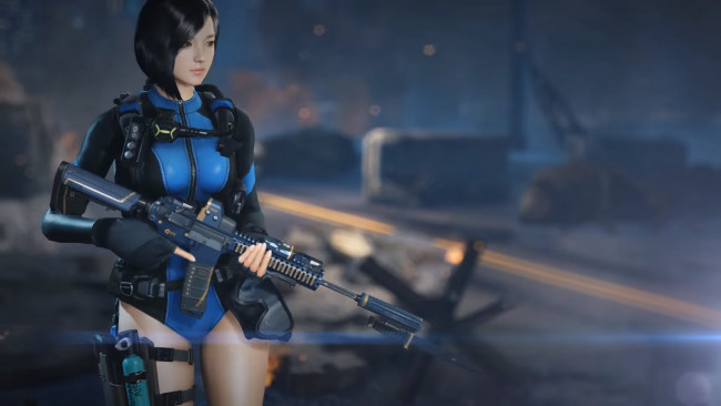 Обои картинки фото 3д графика, фантазия , fantasy, фон, взгляд, девушка